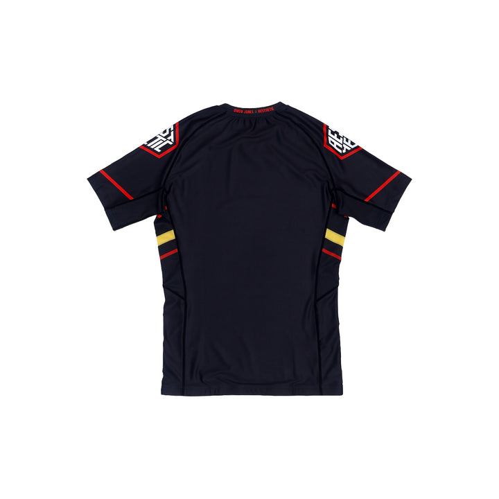 'Moto' Owen Jones Short Sleeve Rashguard (Black)
