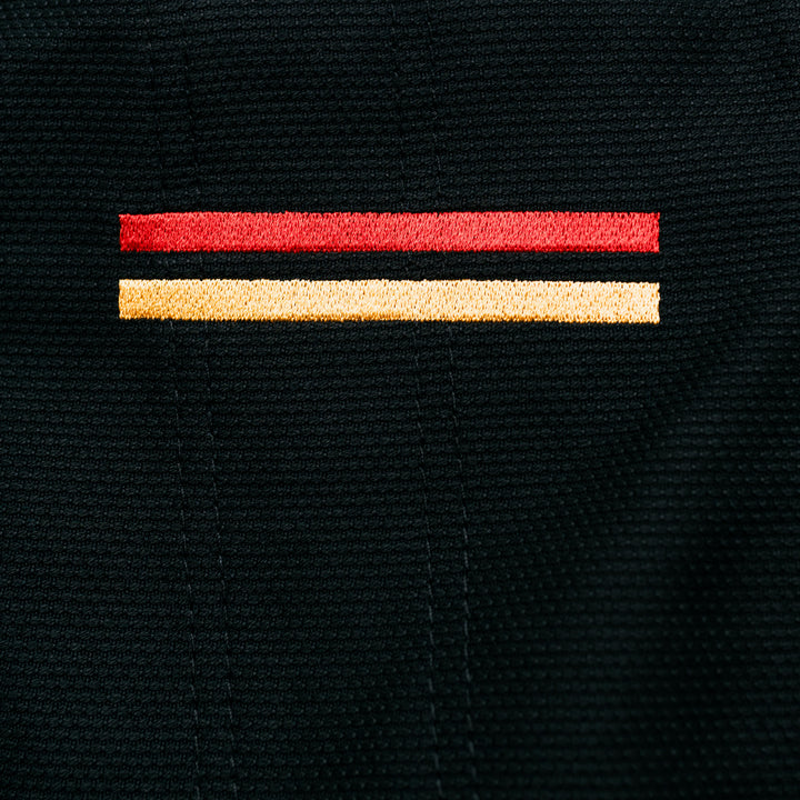 The Competitor Kimono (Black/Carmine Red)
