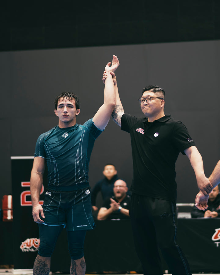 'Motion' Jozef Chen Combat Shorts (Castleton Green)