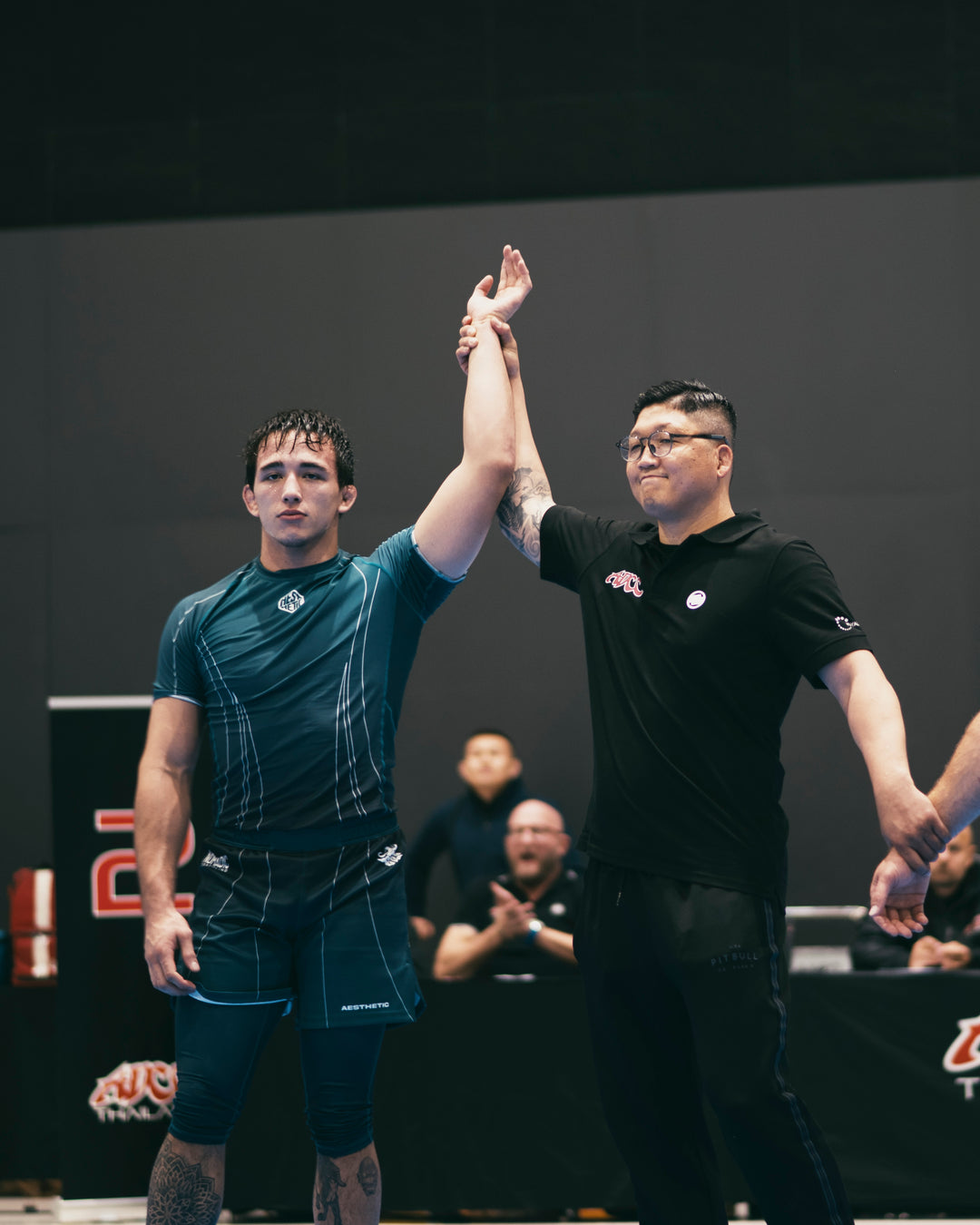 'Motion' Jozef Chen Short Sleeve Rashguard (Castleton Green)