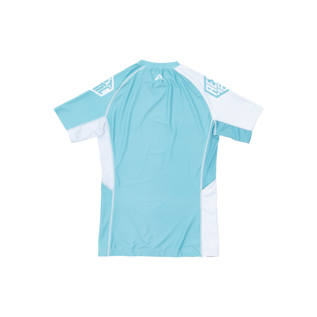 Harlequin Short Sleeve Rashguard (Seafoam)