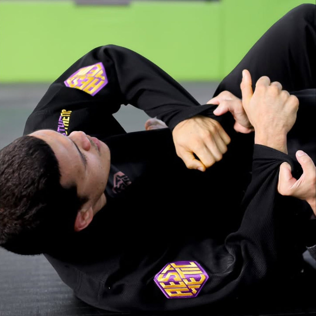 The Alpha+ Kimono (Black/Purple)