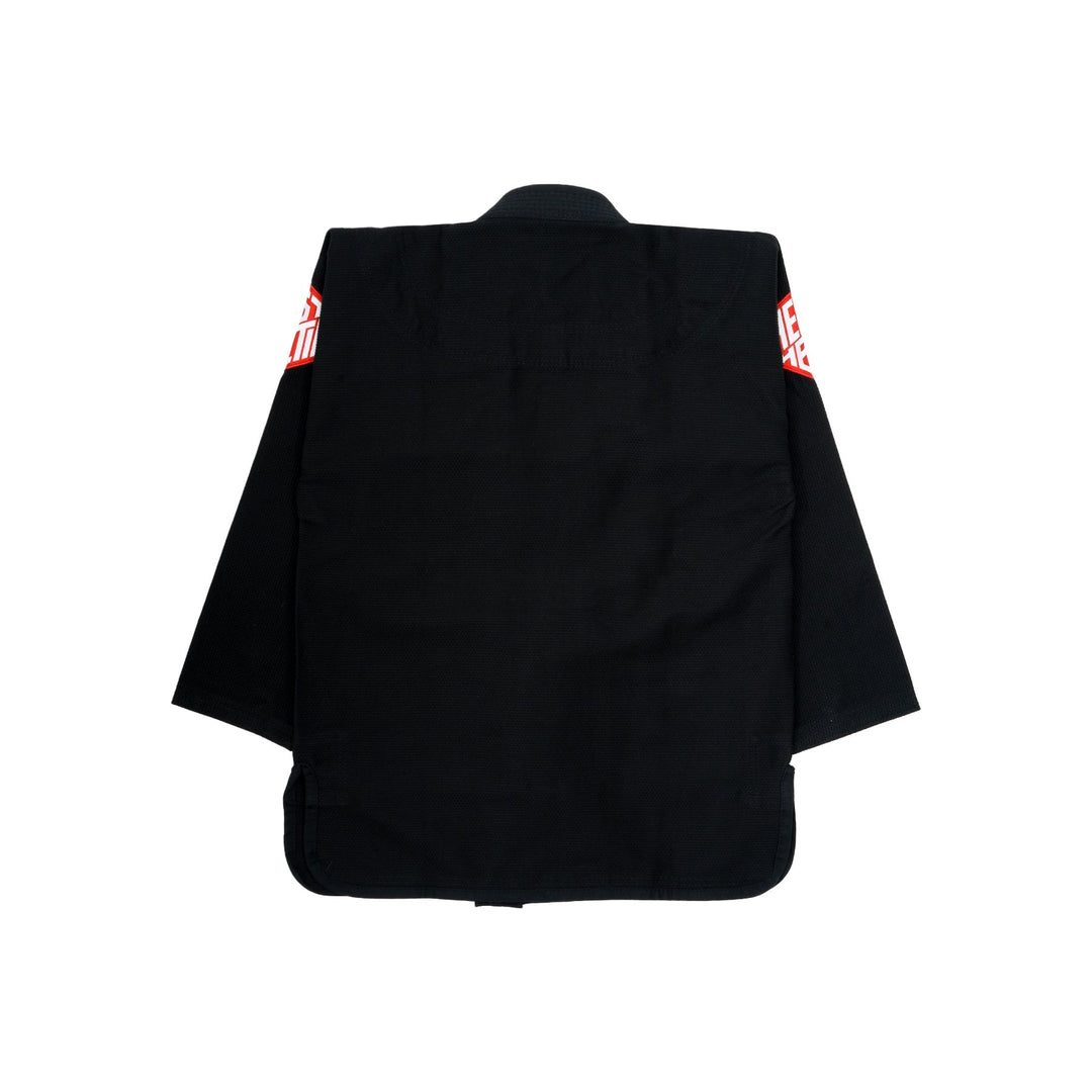 The Alpha+ Kimono (Black/Vermillion)