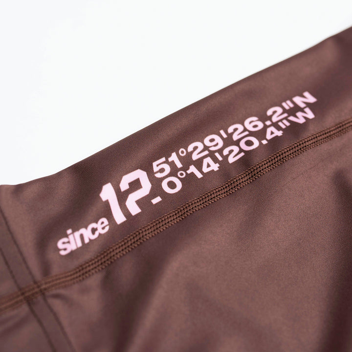 Axis Short Sleeve Rashguard (Chestnut Brown)