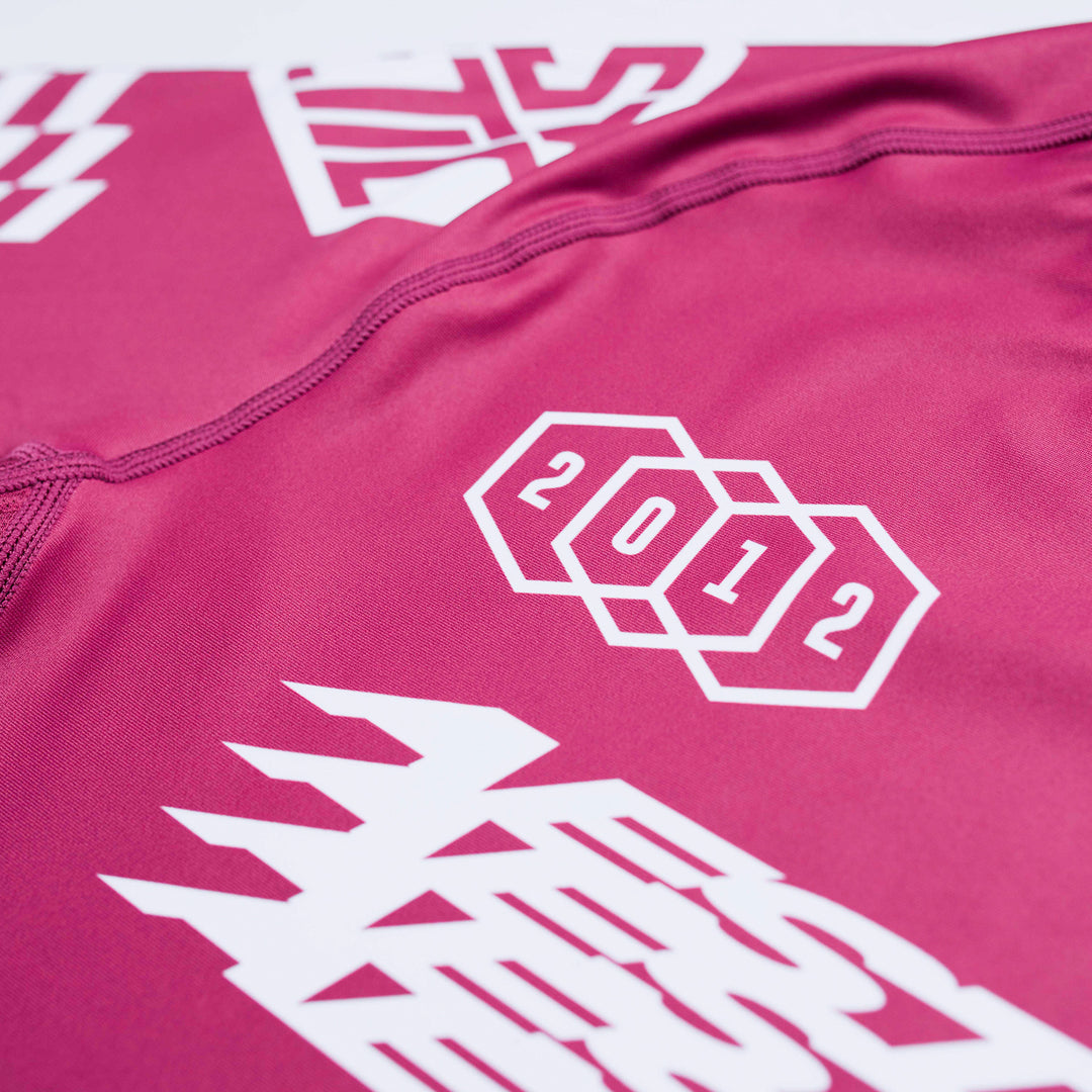 Axis Short Sleeve Rashguard (Ruby Red)