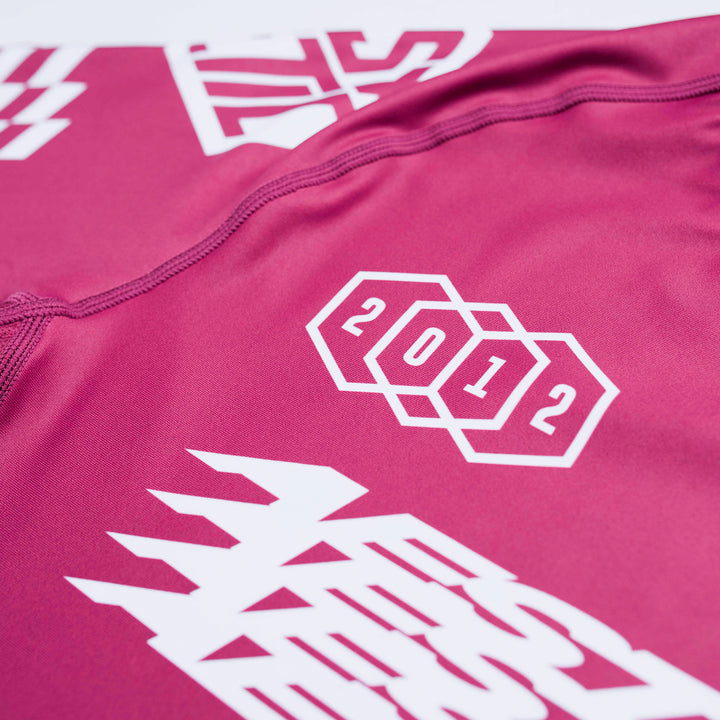 Axis Short Sleeve Rashguard (Ruby Red)