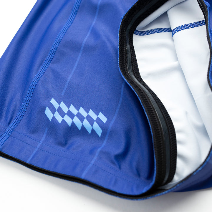 AESTHETIC USA Long Sleeve Ranked Rashguard 2026 Blue - lining details