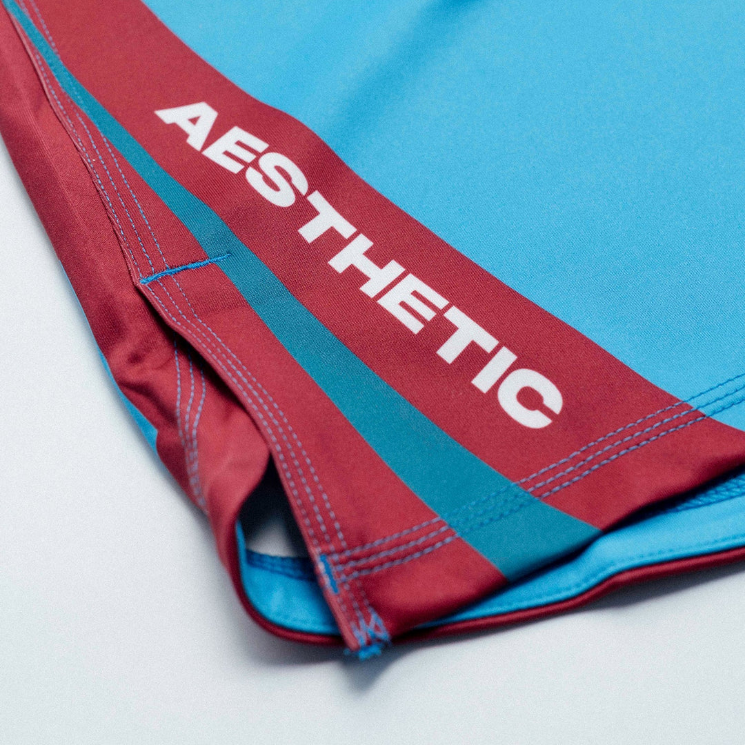 Cross Combat Shorts (Maroon)