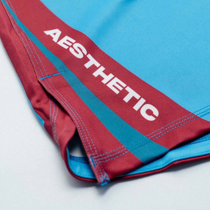 Cross Combat Shorts (Maroon)