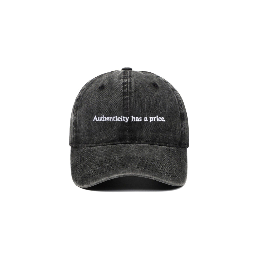 'Authenticity Has A Price' Vintage Dad Hat – AESTHETIC USA