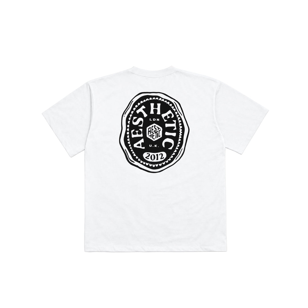 'Fine Fabrics' Oversized T-Shirt (White)