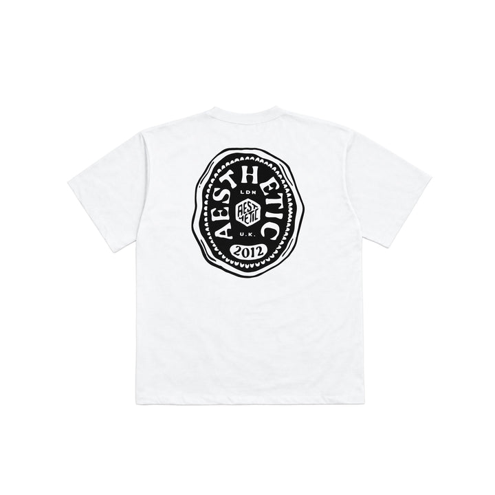 'Fine Fabrics' Oversized T-Shirt (White)