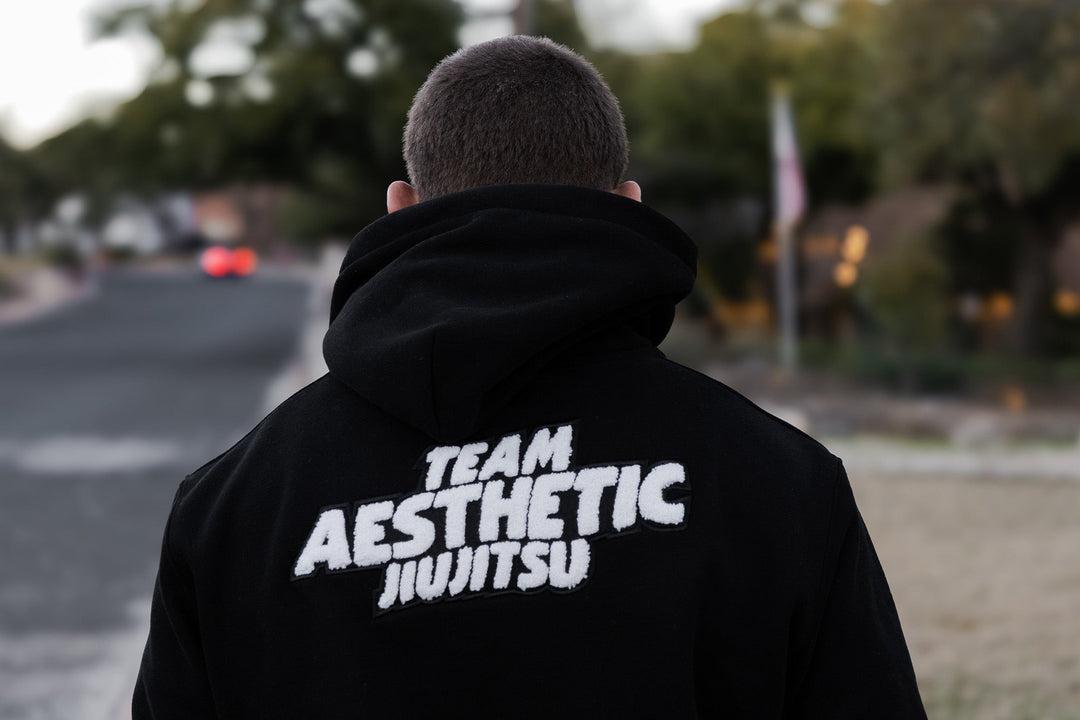 Varsity Fleece Hoodie (Black)