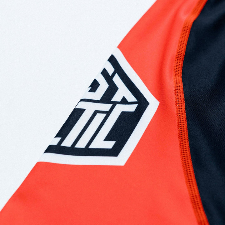 'Moto' Long Sleeve Rashguard (Red)