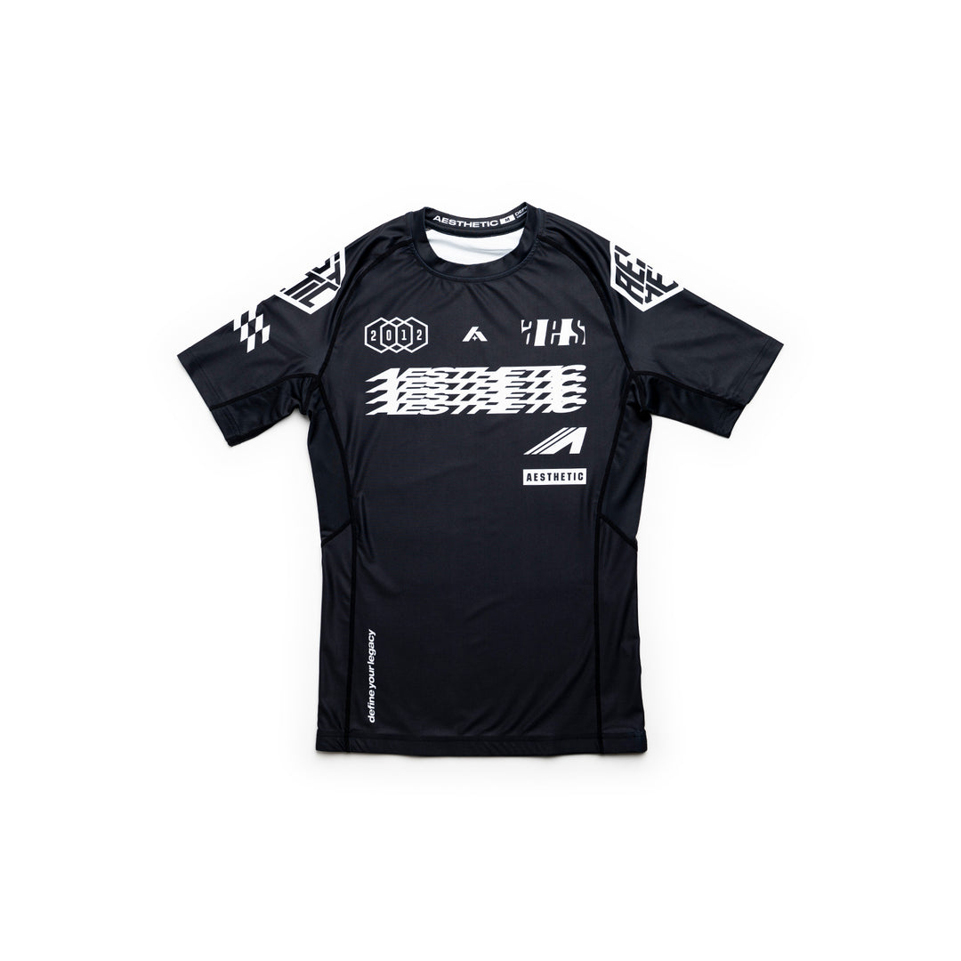 Axis Short Sleeve Rashguard (Black)