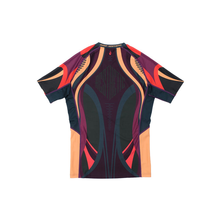 'Viridian Green' Jozef Chen Short Sleeve Rashguard