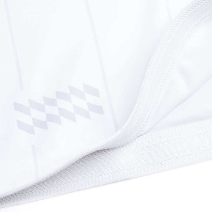 AESTHETIC USA Long Sleeve Ranked Rashguard 2026 White - lining details